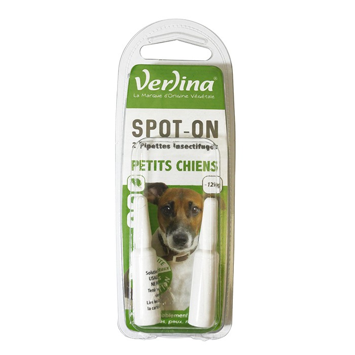 Pipettes insectifuges Petit chien