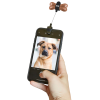 Perche à selfie pour chien